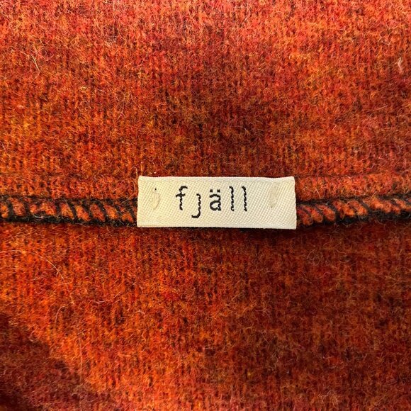 Fjäll Woman's Sweater Medium Wool Blend Pullover Made in the USA - Picture 3 of 14